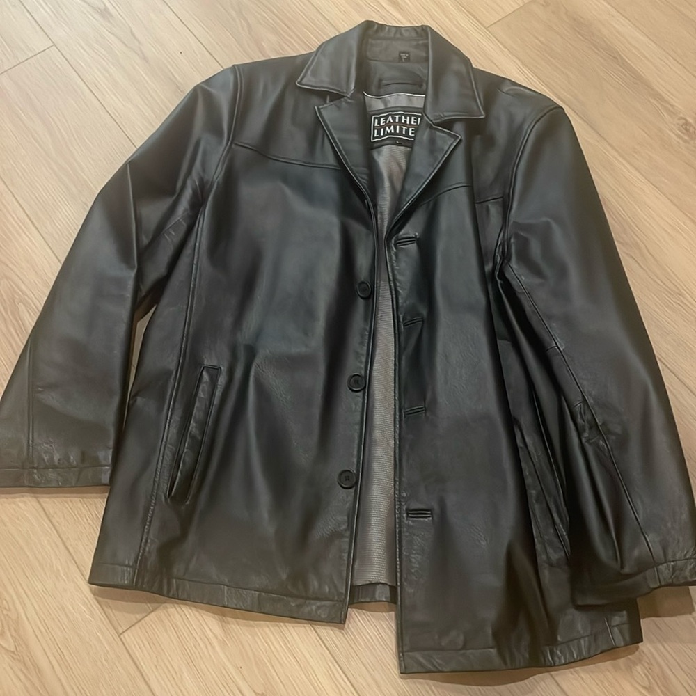 Leather Limited Black Men's Jacket